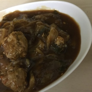 ☆肉団子カレーライス☆